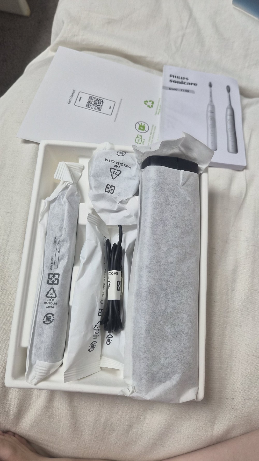 필립스 올 뉴 소닉케어 플러스 6500 전동칫솔 구매 후기 이미지
